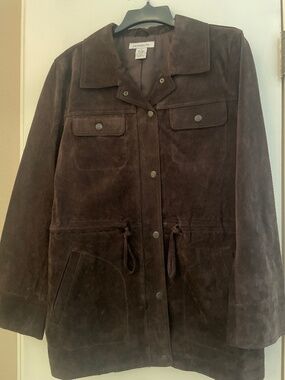 100% Leather Jacket- Never worn